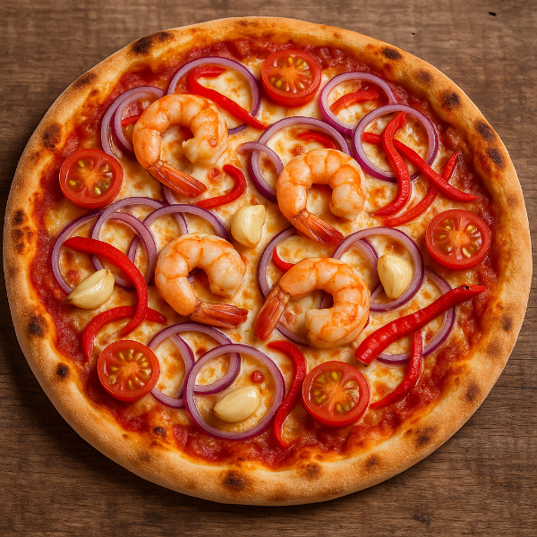 34 Scampi Piccante